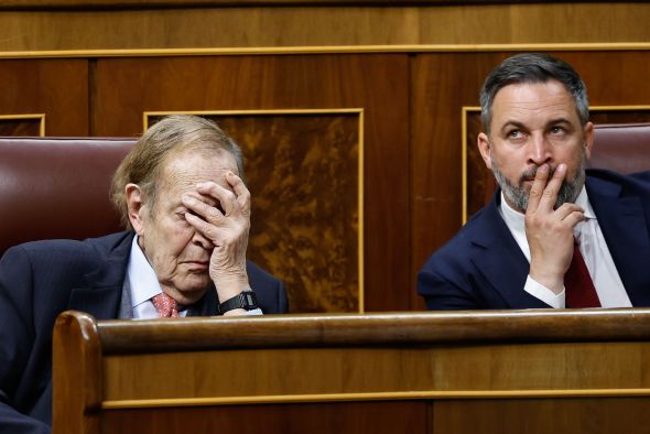 El Congreso tumba la moción de Tamames, que sólo suma al voto afirmativo de Vox la de un exdiputado de Cs