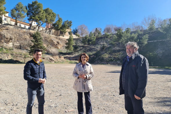 La alcaldesa propone que el nuevo auditorio de Teruel se construya en la explanada de Cofiero y descarta el Skate Park anunciado