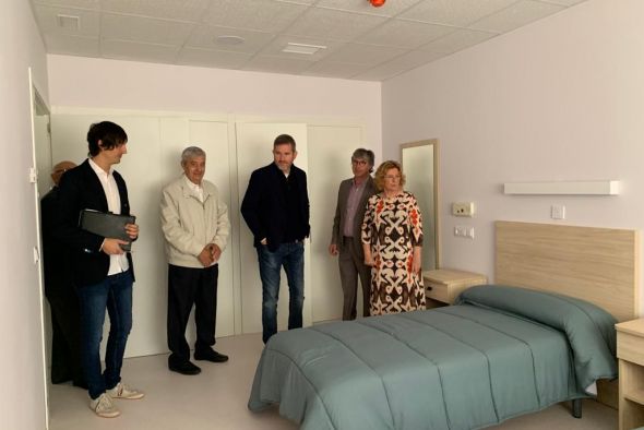 La residencia de Atadi en Alcañiz se convierte en una realidad tras catorce años de espera