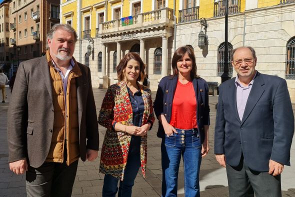 Buj y Allué esperan ratificar su sintonía en una candidatura del PP y ex militantes del PAR para el Ayuntamiento de Teruel