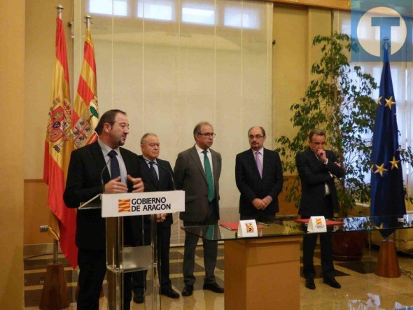 Un convenio entre instituciones redundará  en 14,4 millones de inversión para Teruel