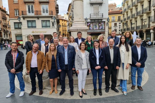 Ana Marín y Emma Buj encabezan las listas del Partido Popular a las Cortes por Teruel y al Ayuntamiento de la capital