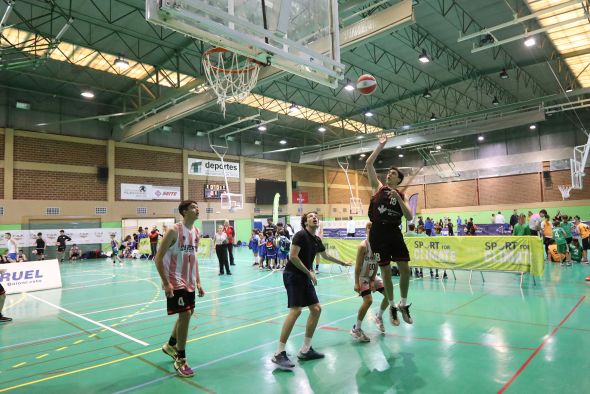 La tercera edición del Torneo 3x3 Basket Teruel cierra con buenas cifras un año más