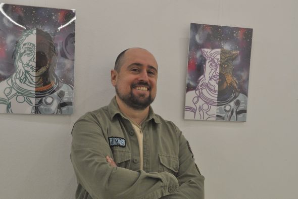 Víctor Mayo transforma a los profesores de la Escuela de Arte de Teruel en 'Ilustres Vestigios'