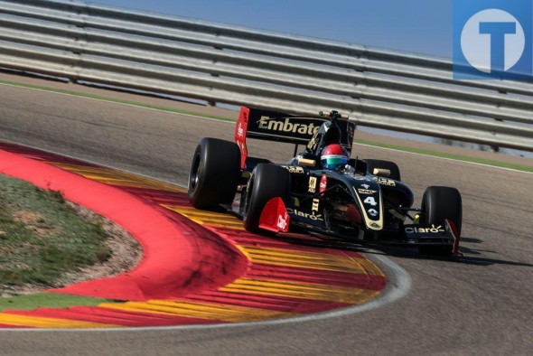 Fittipaldi hace honor a su apellido y ‘vuela’ sobre Motorland Aragón