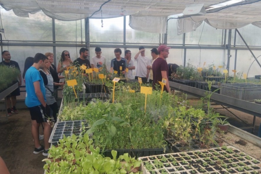 Estudiantes de FP de Ejea visitan Teruel para completar su formación del ámbito agrario