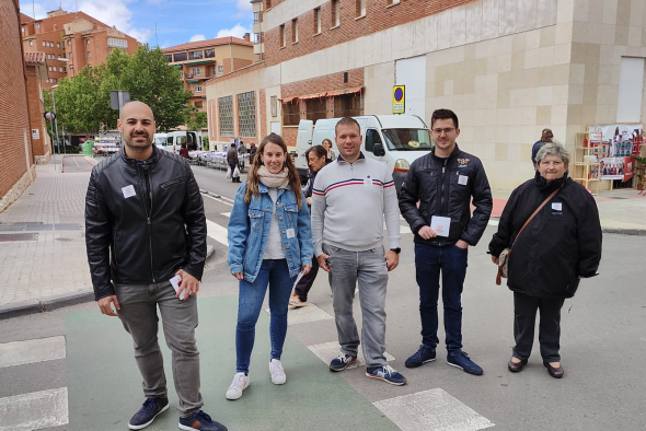 Ganar Teruel incide en la necesidad de modificar las líneas del bus urbano