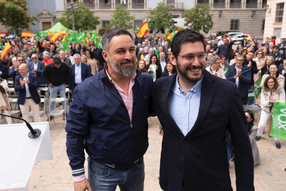 Abascal: Los separatistas han recibido infraestructuras que faltaban en Teruel