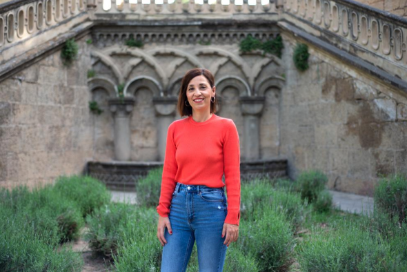 María Milián, candidata a la alcaldía de Alcañiz por IU-Ganar: Hay que apostar por hacer viviendas para personas con discapacidad