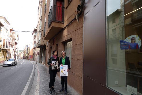 Eva Fortea (PAR) propone un plan integral de rehabilitación para  la calle San Francisco de Teruel