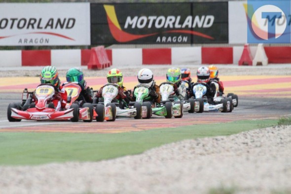 Motorland abre su calendario de karting con el Campeonato de Aragón y las Series Rotax