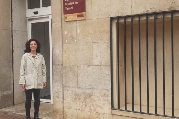 La candidata de Cs Tu Aragón pone en valor los planes que ha impulsado como concejal de Servicios Sociales en Teruel