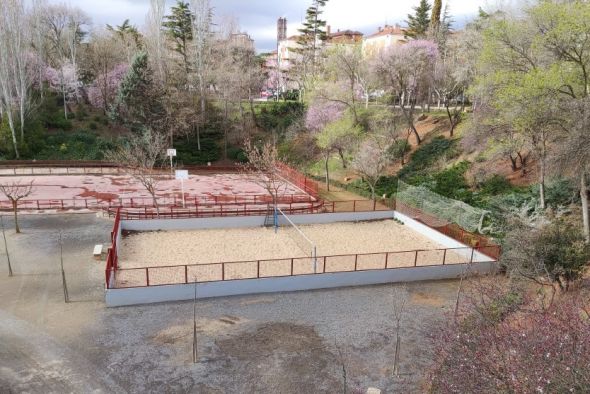 Adjudicados los trabajos de transformación de la pista de voley playa del Parque de los Fueros