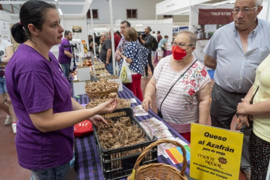 Monreal del Campo espera superar las 6.000 visitas en la III Feria del Azafrán