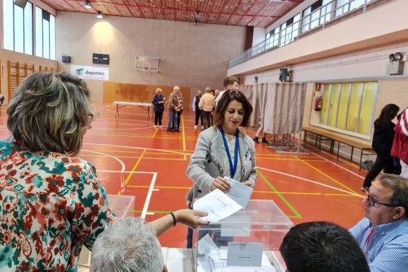 El PP de Emma Buj logra la mayoría absoluta en el Ayuntamiento de Teruel con más del 65% escrutado