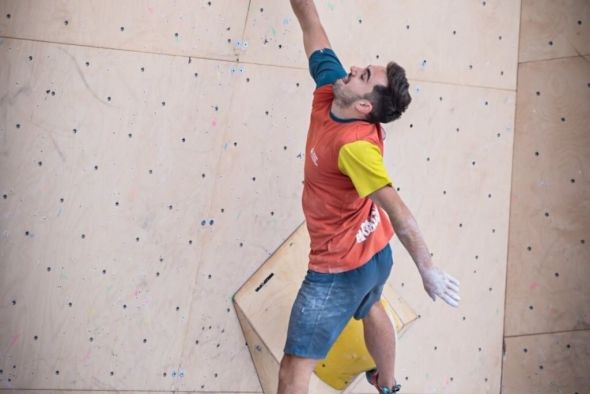 Enrique Beltrán: “Sacrifico otras cosas por la escalada porque es lo que realmente me llena”