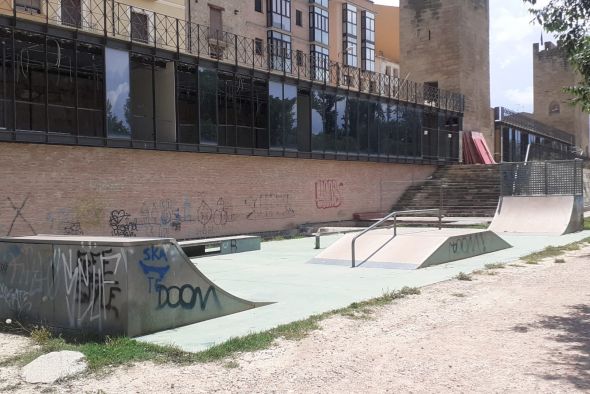 El Ayuntamiento de Alcañiz remodelará la zona skate de los torreones con 6.000 euros