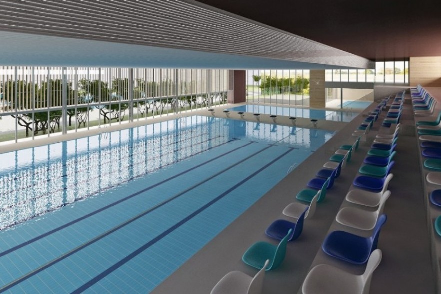 Seis empresas optan a construir la nueva piscina climatizada de Teruel