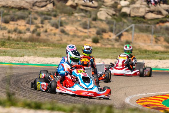 Más de 170 pilotos toman parte en la prueba del Campeonato de España de karting en Motorland