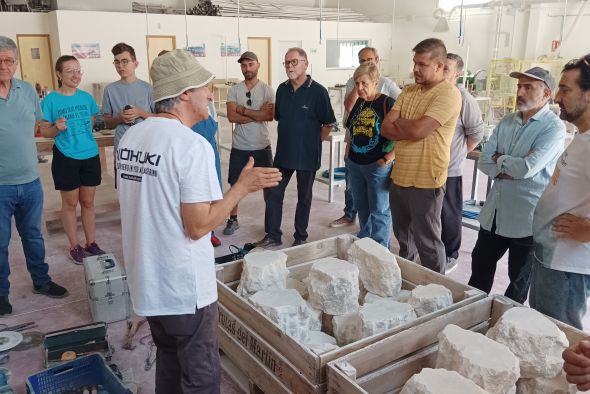 La UVT y el CIDA desvelan los secretos de la talla del alabastro esta semana en Albalate
