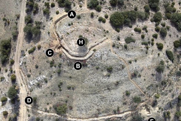 Patrimonio bélico Comunidad de Teruel: La última defensa: El Portachuelo de Escorihuela y Castelfrío, en la Sierra de El Pobo