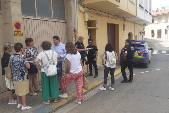 El Ayuntamiento de Alcañiz mantendrá precintados y desalojados dos portales de la Ronda de Belchite durante el fin de semana