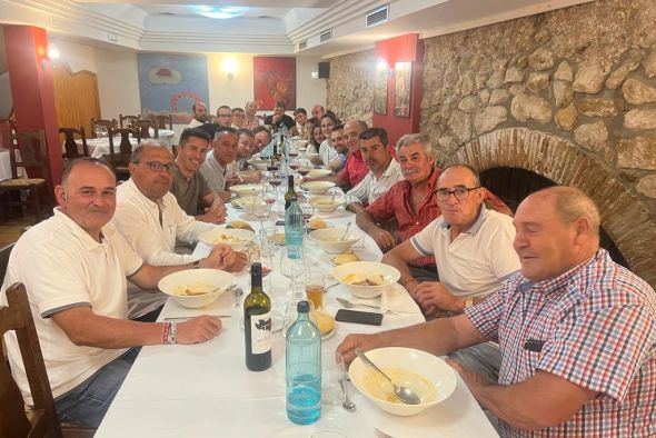 La Soga y Baga de Teruel celebra su tradicional Cena de los Callos y hace un balance positivo de la Vaquilla