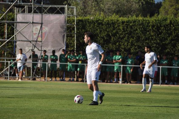 Un CD Teruel intenso sigue sumando buenas sensaciones ante la SD Huesca pese a la derrota (2-1)