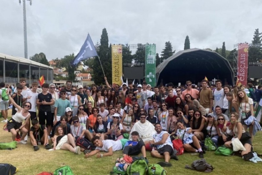 Turolenses en la JMJ: “Llevamos el nombre de Teruel por donde vamos”