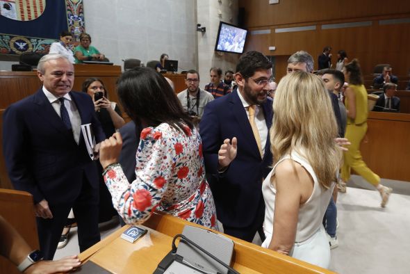 Nolasco (Vox) valora el discurso de Azcón, del que asegura que no quitaría ni una coma