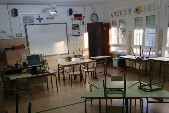 Educación anuncia que reabrirá el colegio de Alacón con 6 alumnos a partir de la semana próxima