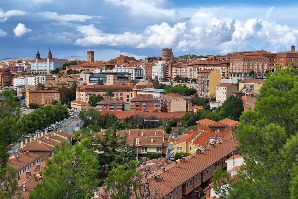 El 78 % de la población que reside en la  comarca Comunidad de Teruel vive en la capital