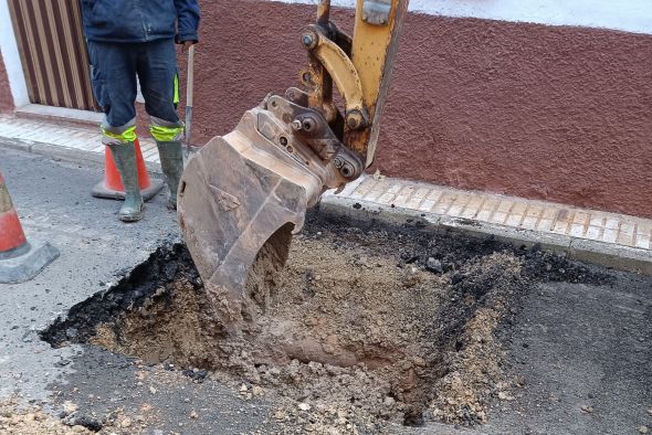 Los vecinos de La Florida de Teruel insisten en que se levante la calle para ver su estado