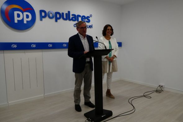 El PP de Teruel presentará una moción contra la amnistía en el Ayuntamiento de la capital y la Diputación