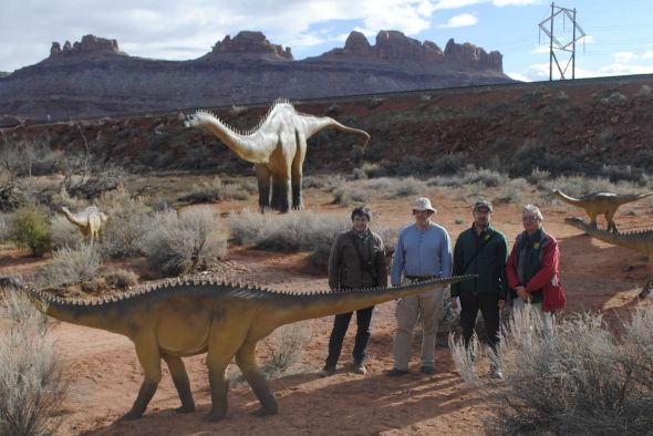 La Fundación Dinópolis ha reconquistado el Oeste americano, la tierra mítica de los dinosaurios