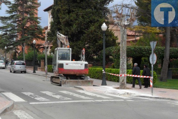 Comienzan las obras del carril bici entre el Ensanche y el Centro de Teruel