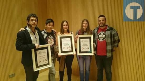 El IES Damián Forment de Alcorisa, premiado en el certamen Cine y Salud