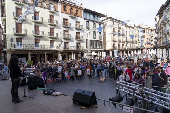 Varias localidades de Teruel acogen este sábado concentraciones contra la violencia machista