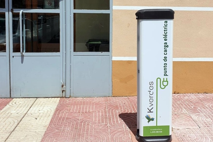 Teruel, entre las provincias con menor densidad de puntos de recarga para vehículos eléctricos