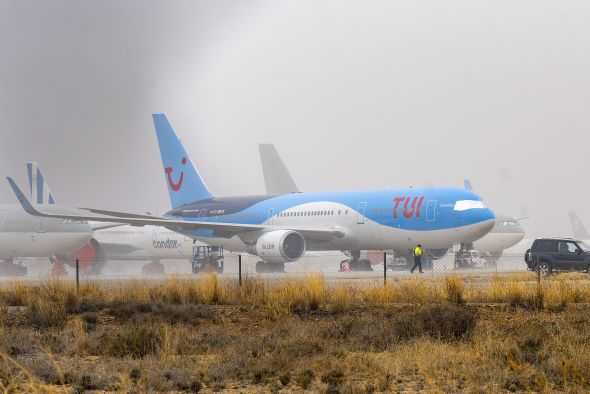 El Aeropuerto de Teruel alcanzará los 900 empleos en 2027 gracias a los nuevos proyectos