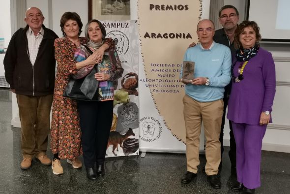 Sampuz otorga un Premio Aragonia a los Amigos del Patrimonio Geológico de Teruel