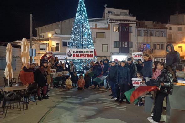 La Plataforma Aragón con Palestina vuelve a manifestarse en Alcorisa