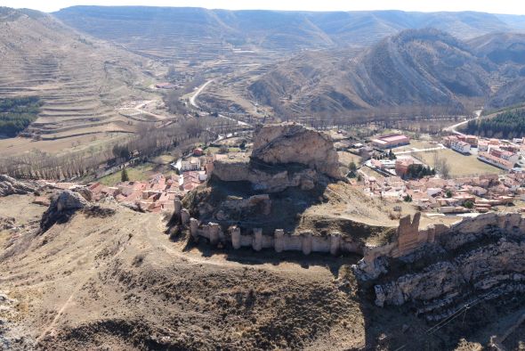 El castillo medieval de Aliaga fue un bastión clave en la I Guerra Carlista