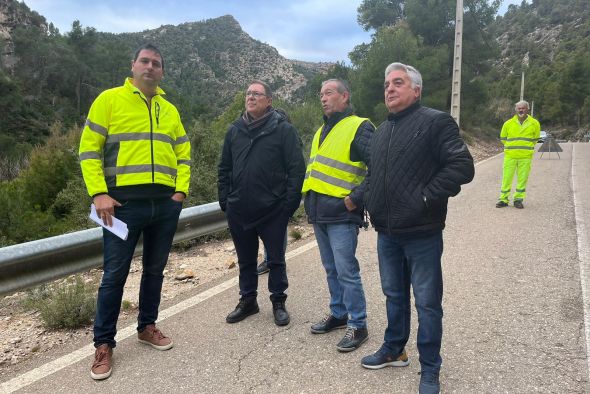 La Diputación de Teruel sanea y asegura el túnel de Beceite después del derrumbe de septiembre