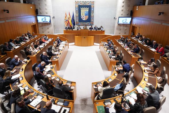 PP y Vox aprueban su primer presupuesto para la Comunidad con el apoyo de Aragon-Teruel Existe y el PAR