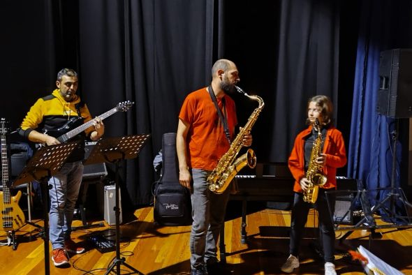 Más de 230 llenaron el Auditorio para escuchar al Aula de Música de Calamocha