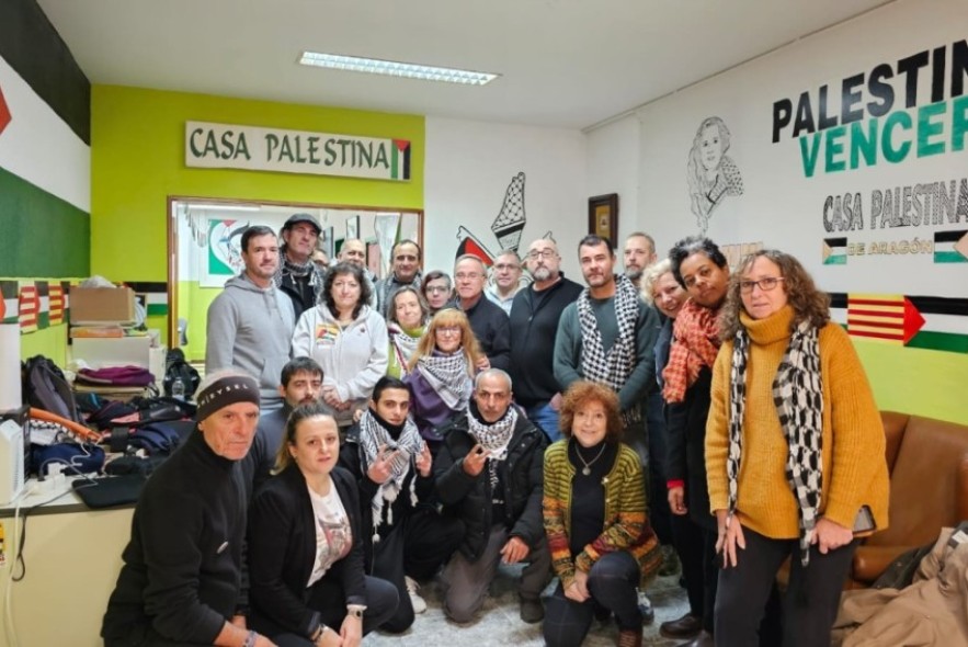 ‘Aragón con Palestina’ se moviliza en Teruel, Alcañiz y Alcorisa este sábado