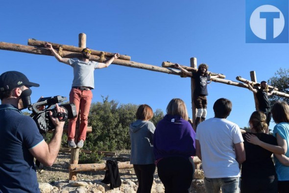 La renovación en el Drama de la Cruz de Alcorisa es una constante en sus 40 años