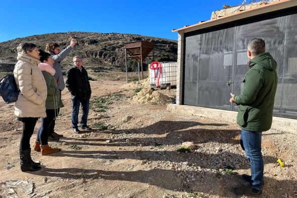 La DPT conoce la comunidad energética de Monforte de Moyuela, exportable a otros municipios