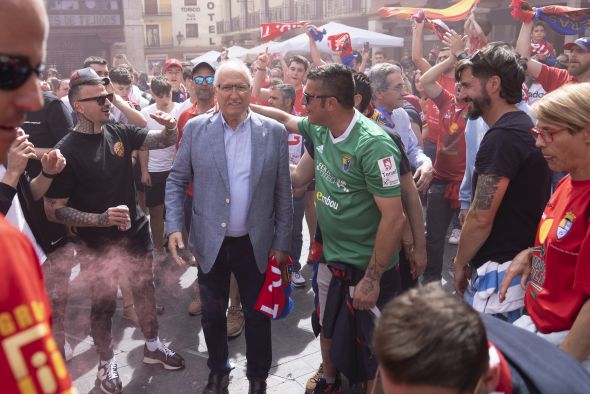 Ramón Navarro, el presidente que llevó al CD Teruel a su nivel más alto